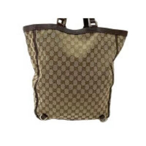 Gucci GG Canvas Abbey Handbag Brown
